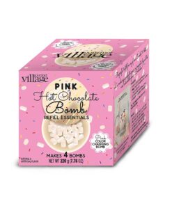 Pink Hot Chocolate Bomb Refill Essentials - Heat Sensitive