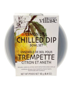 Lemon Dill Dip Bowl Set