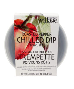 Roasted Pepper Dip Bowl Set