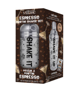 Espresso martini shaker gift set