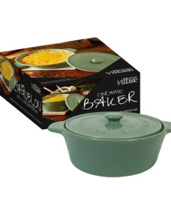 Sage Green Ceramic Baker