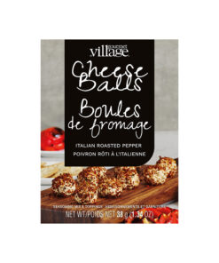 Italian Roasted Red Pepper Cheeseballs